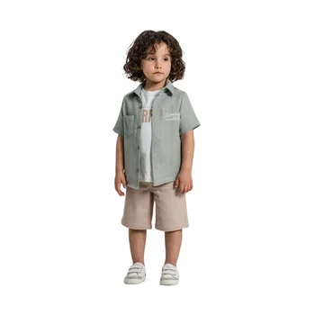 Ensemble 2-6 ANS Garçon 3 Pièces “Sage Summer”