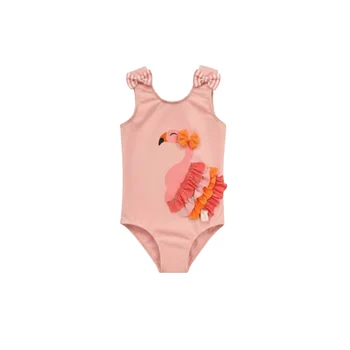 Maillot de Bain 3-7 Ans “Flamingo Rose”