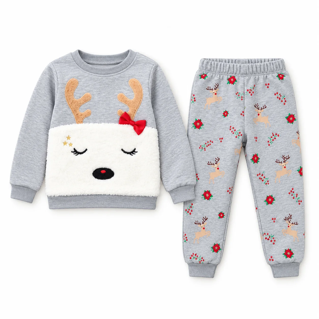 Ensemble Bébé Fille “Petit Renne”