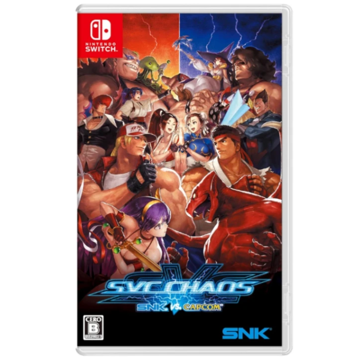 NS SNK VS. CAPCOM SVC CHAOS 日文版
