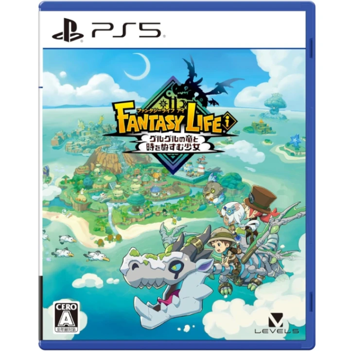 PS5 奇幻生活 i：轉圈圈的龍和偷取時間的少女 日版中文版