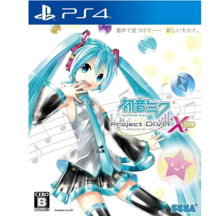 PS4 初音未來 -Project DIVA-X HD 中文版 (中古)