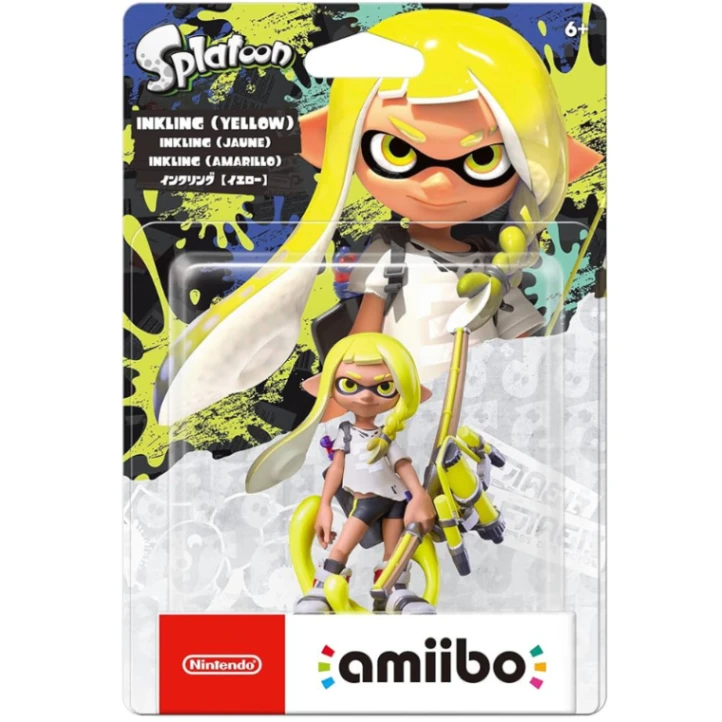 amiibo 公仔 魷魚族(黃色) 斯普拉遁系列