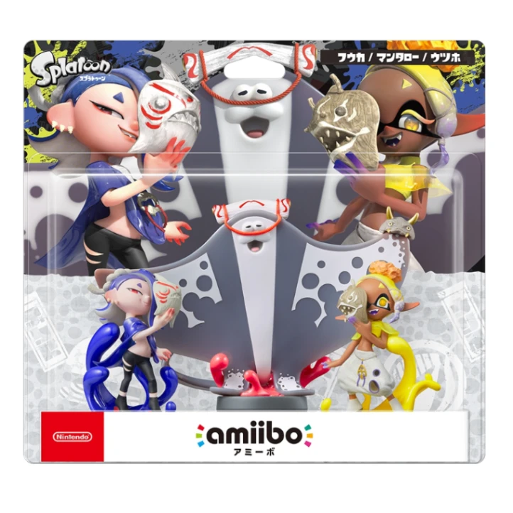 amiibo 公仔 魚漿幫 斯普拉遁系列