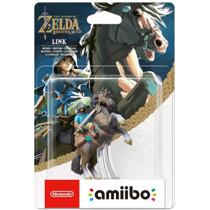 amiibo 公仔 薩爾達傳說 荒野之息 林克-馬