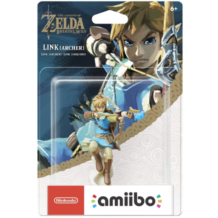 amiibo 公仔 薩爾達傳說 荒野之息 林克--弓