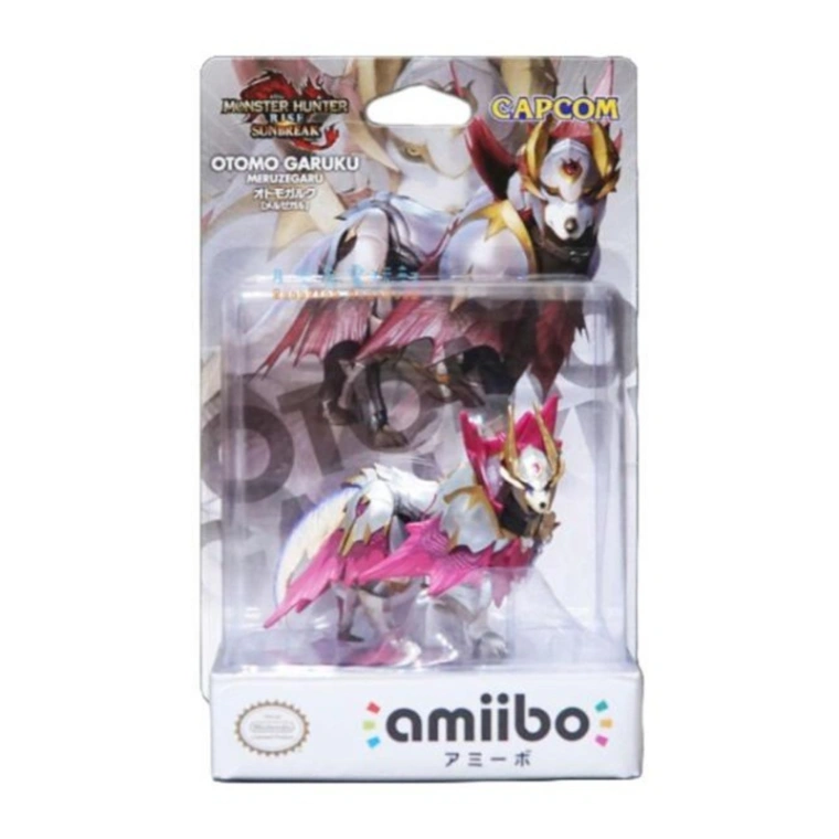 amiibo 公仔 隨從加爾克 爵銀龍犬 (魔物獵人系列)