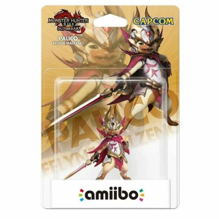 amiibo 公仔 艾路 爵銀龍貓 (魔物獵人系列)