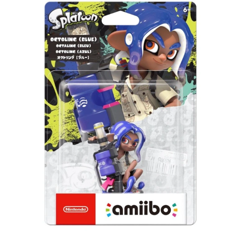 amiibo 公仔 章魚圈(藍色) 斯普拉遁系列