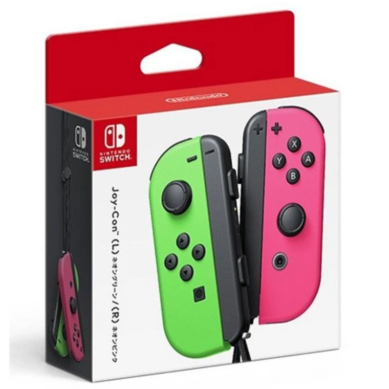 NS Joy-Con 左右手控制器 粉綠色