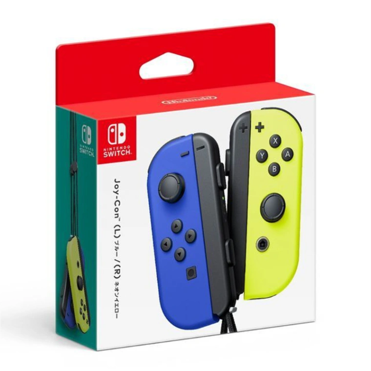 NS Joy-Con 左右手控制器 藍黃色