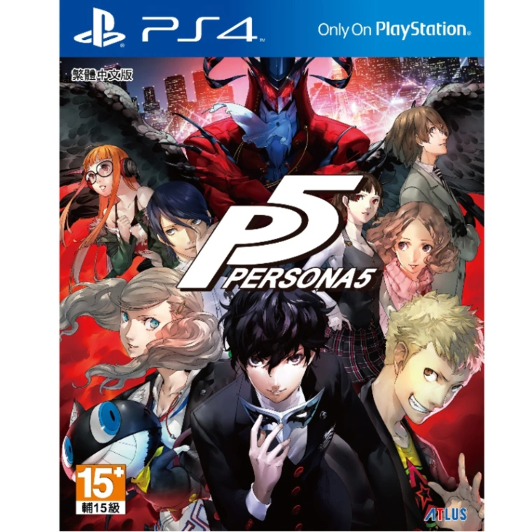 PS4 女神異聞錄5 中文版 (中古)