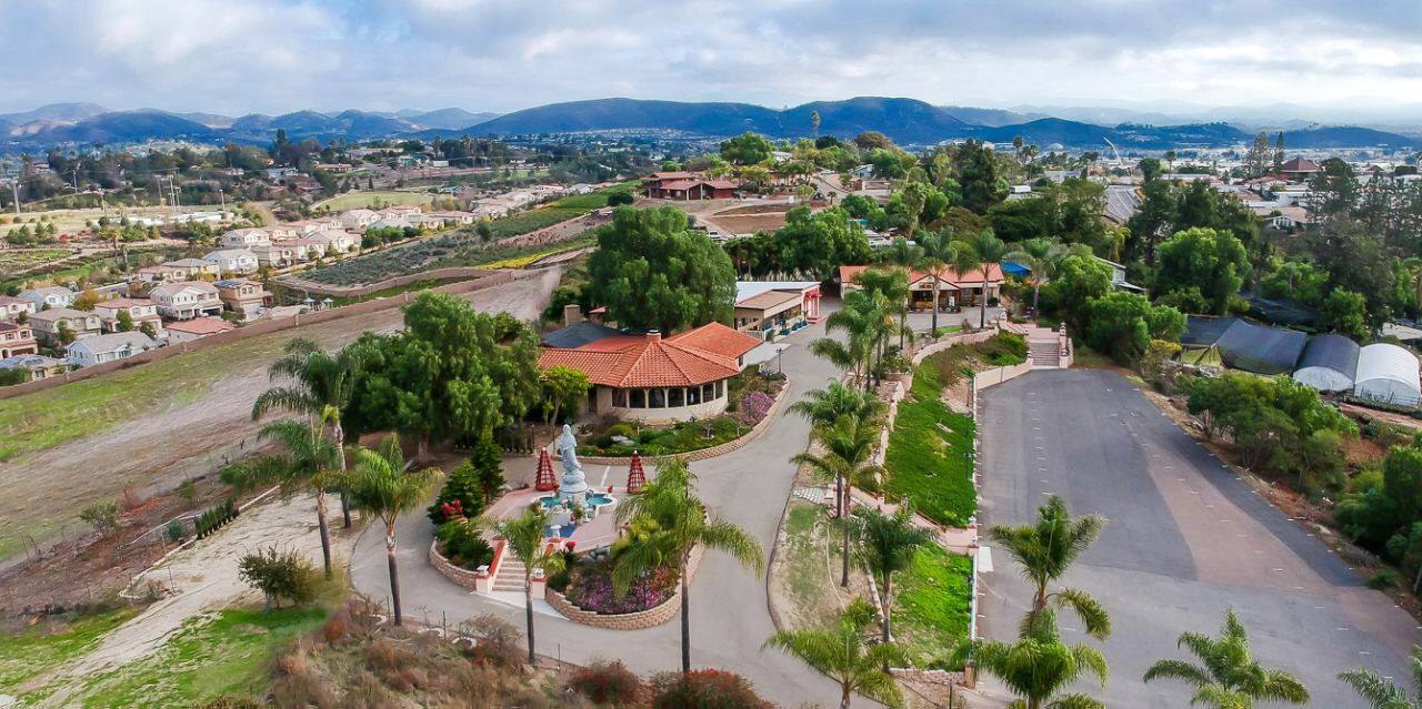 Abstract temple background
