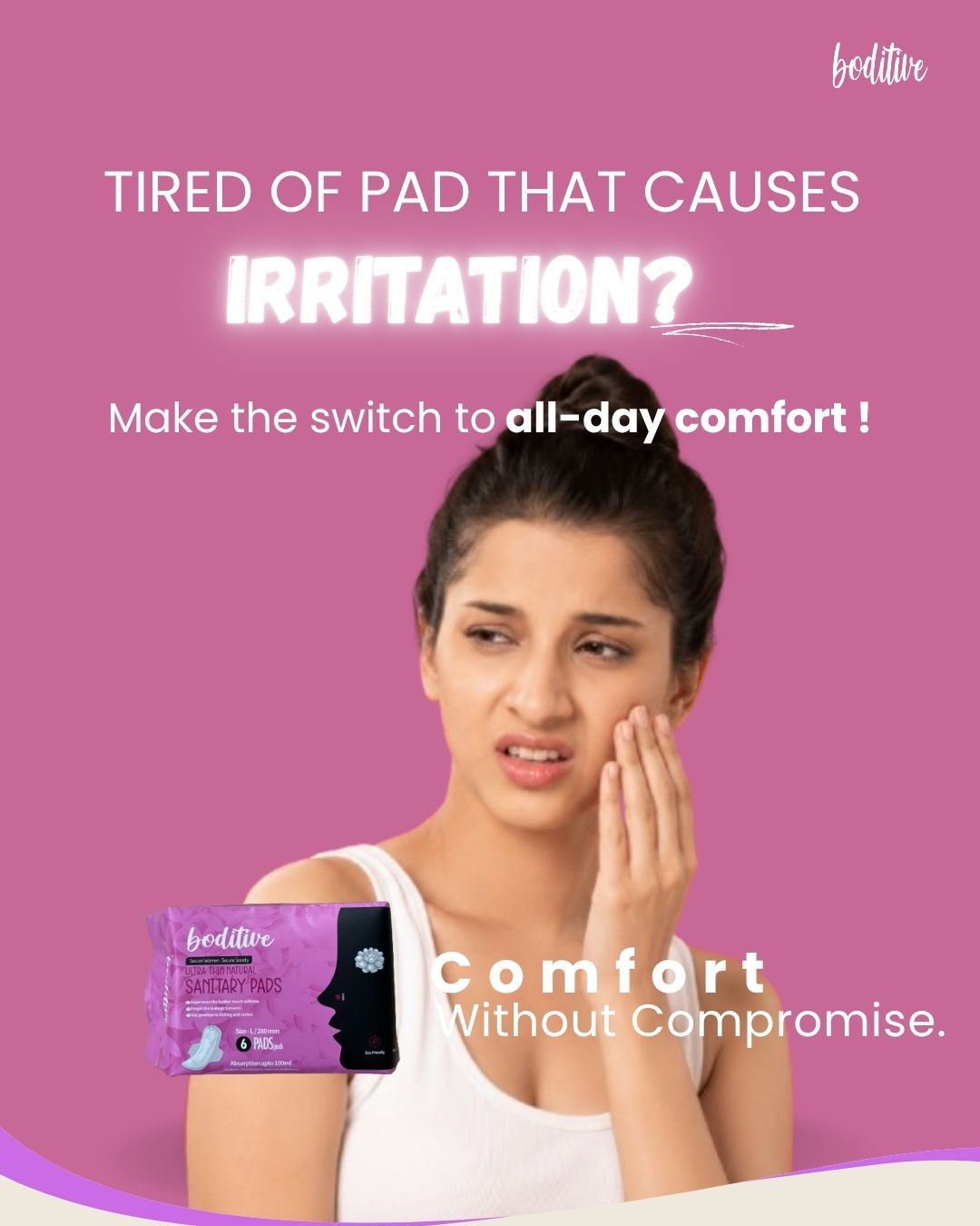 Ultra Thin Natural Sanitary Pads