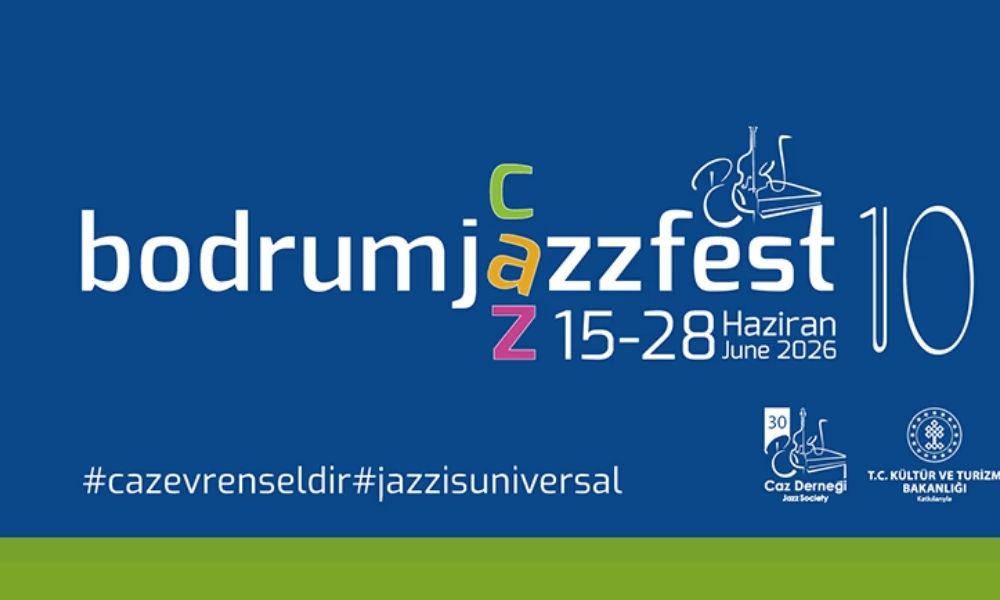10. Uluslararası Bodrum Caz Festivali afişi