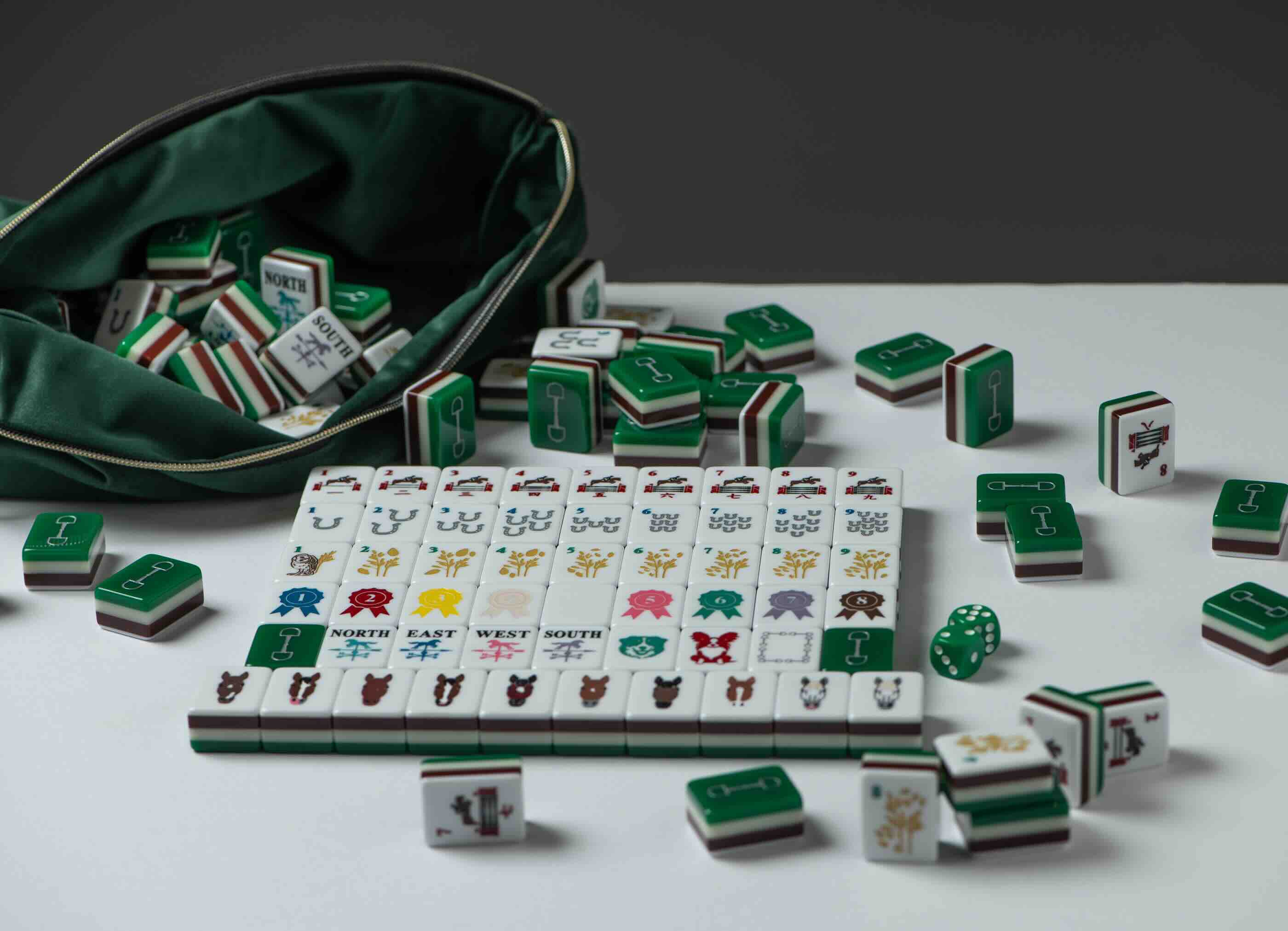 Equestrian American Mahjong Tiles, product photo 12