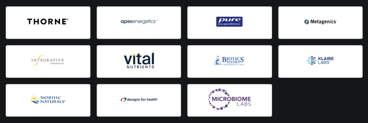 BodyCircuit supplement brands available in our Fullscript dispensary