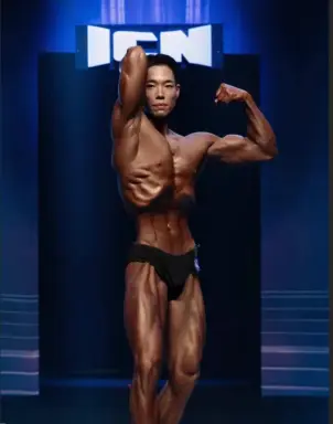 Profile photo of bodybuilder Kim Young-guk