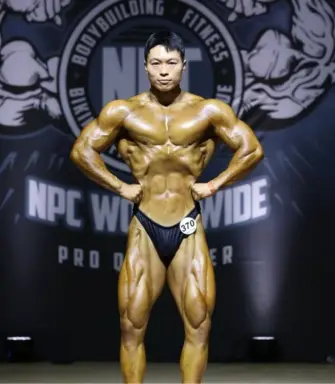 Profile photo of bodybuilder Yoo Dong-ju