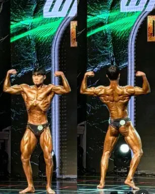 Profile photo of bodybuilder Yoon Jin-moon