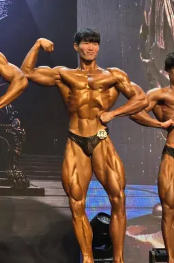 Profile photo of bodybuilder Kim Dong-gyu