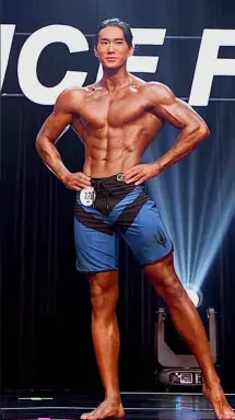 Profile photo of bodybuilder Moon Gyu-seong