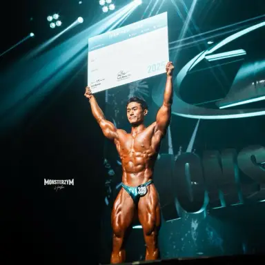 Profile photo of bodybuilder Kim Young-min