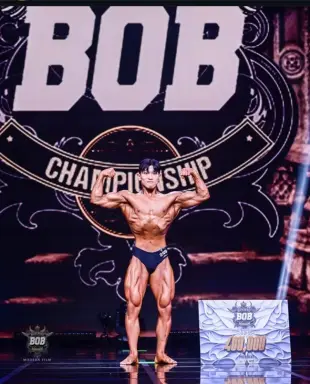 Profile photo of bodybuilder Kim Dong-chan