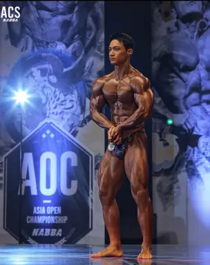 Profile photo of bodybuilder Moon Tae-il