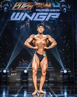 Profile photo of bodybuilder Oh Min-hwan
