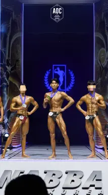 Profile photo of bodybuilder Kim Jae-min