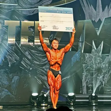 Profile photo of bodybuilder Jung Dae-sung
