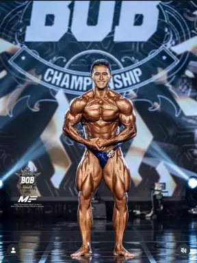 Profile photo of bodybuilder Kim Hyo-jung