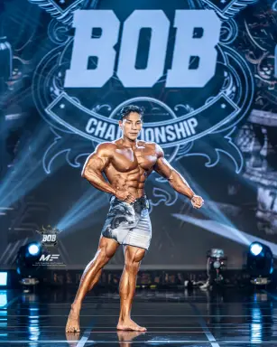 Profile photo of bodybuilder Kim Young-je