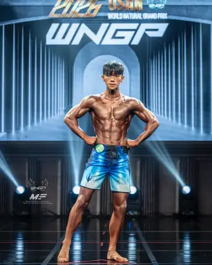 Profile photo of bodybuilder Kim Yoo-bin