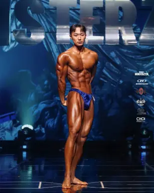 Profile photo of bodybuilder Kim Min-sung