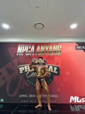 Profile photo of bodybuilder Kim Do-kyung