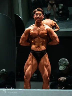 Profile photo of bodybuilder Jung Sang-joon