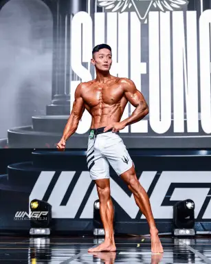 Profile photo of bodybuilder Byun Sang-mun