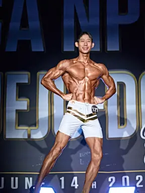 Profile photo of bodybuilder Baek Kwon-neung