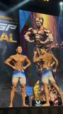 Profile photo of bodybuilder Kim Hyo-jun