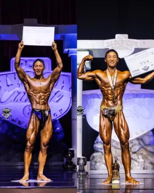 Profile photo of bodybuilder Choi Yoo-bin
