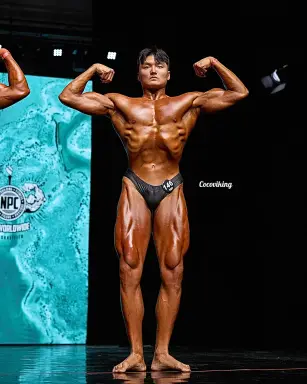 Profile photo of bodybuilder Kim Jun-young