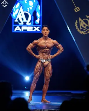 Profile photo of bodybuilder Yoon Min-ho