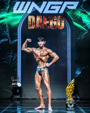 Profile photo of bodybuilder Baek Jong-gwan
