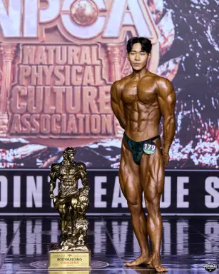 Profile photo of bodybuilder Yoon Sang-hyun