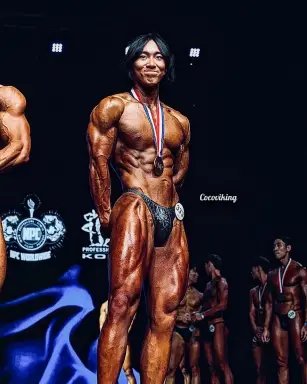 Profile photo of bodybuilder Shim Jae-won
