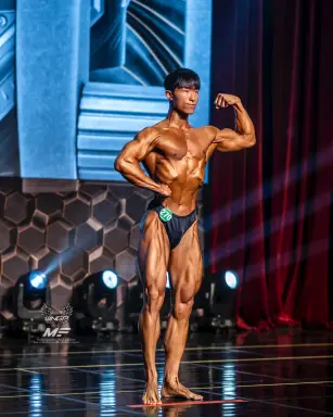 Profile photo of bodybuilder Han Woo-jin