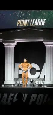 Profile photo of bodybuilder Cho Min-gyu