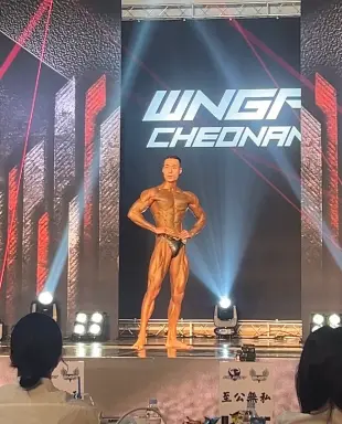 Profile photo of bodybuilder Park Ji-hoon